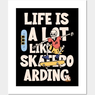 Skater life Posters and Art